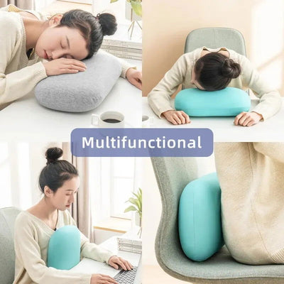 Multifunction Memory Foam Neck Pillow Slow Rebound Soft Travel Pillow for Sleeping Cervical Health Massage Nap Pillows - Slobuy