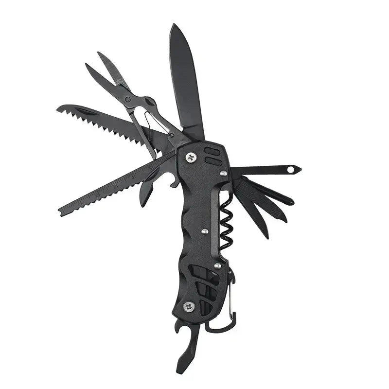 Multifunctional Folding Swiss Army Portable Stainless Steel Pocket Knife Outdoor Camping Emergency CombinationTool Survival Gear - Slobuy