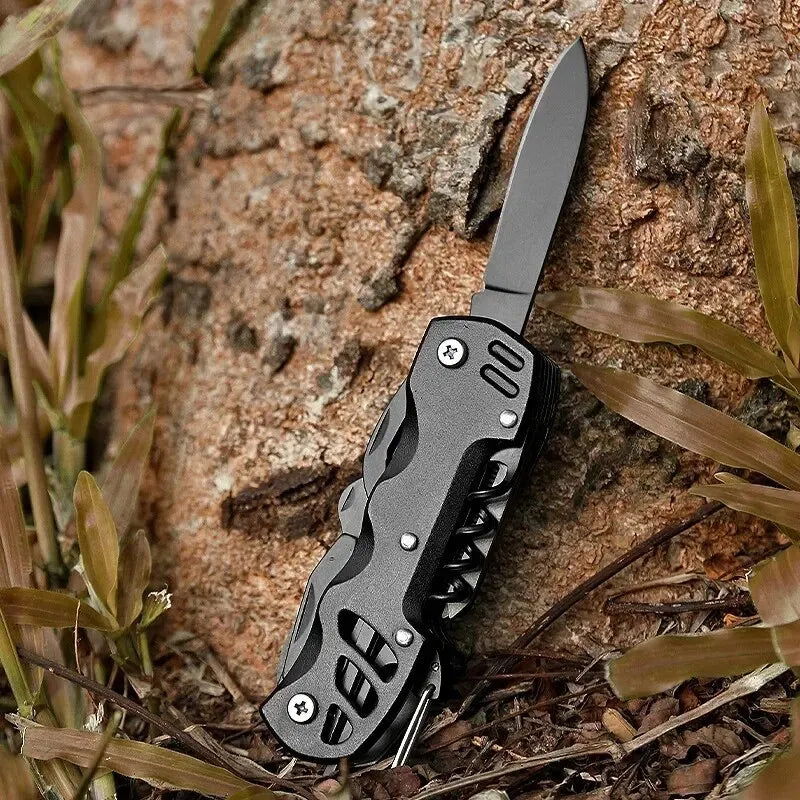 Multifunctional Folding Swiss Army Portable Stainless Steel Pocket Knife Outdoor Camping Emergency CombinationTool Survival Gear - Slobuy
