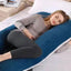Multifunctional Pregnant Women's Pillow Side Lying Pillow Pure Cotton Detachable and Washable U-shaped Napping Pillow Cushion - Slobuy