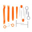 Multiple Car Hand Tool Car Audio Disassembly Tool Plastic Pry Bar Door Panel Disassembly Pry Panel Interior Clip Rocker Crowbar - Slobuy