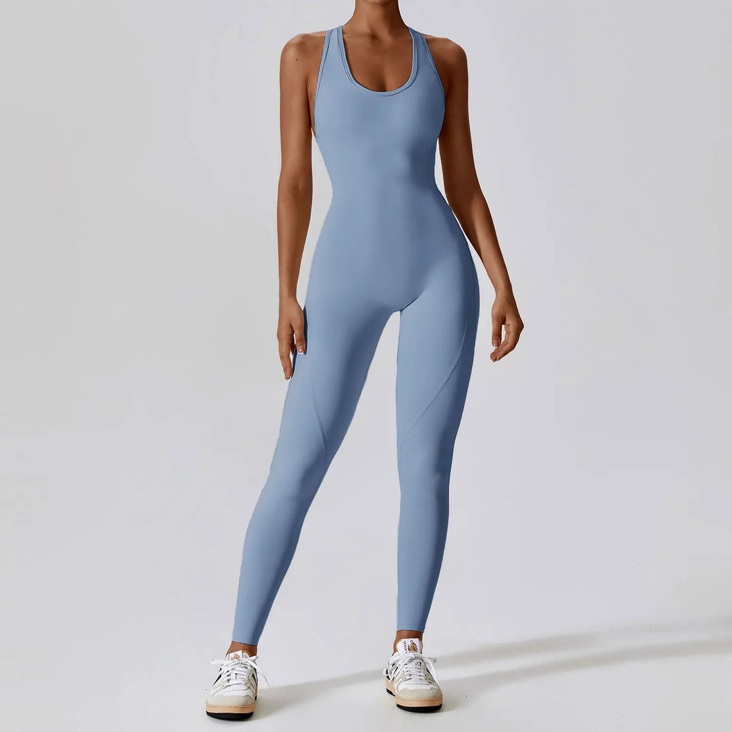 NCLAGEN GYM Romper Backless Set Fitness Bodysuit Siamese Sportswear Women Jumpsuit Buttery-Soft One-piece Playsuit Yoga Suit - Slobuy