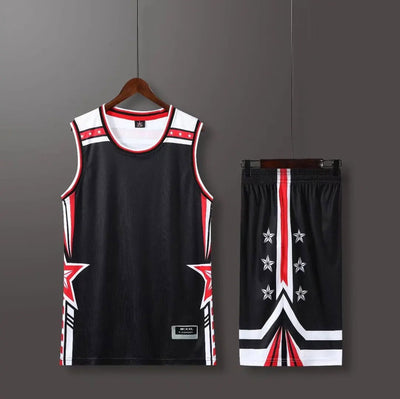 NEW 24 25  Men's sports kit Light Fans  Basketball Jerseys Men and kids game team Short sleeve uniform training Vest and shorts - Slobuy
