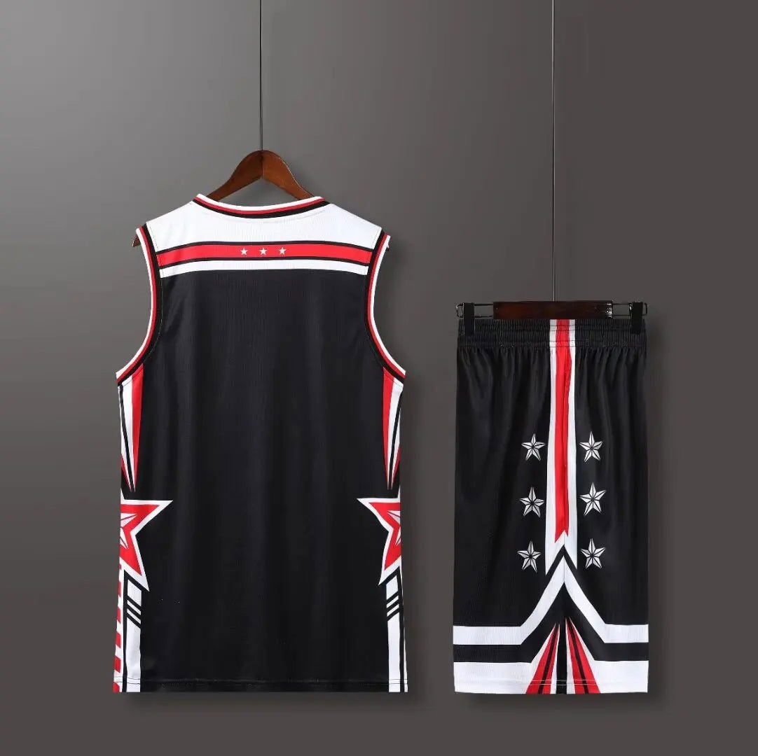 NEW 24 25  Men's sports kit Light Fans  Basketball Jerseys Men and kids game team Short sleeve uniform training Vest and shorts - Slobuy