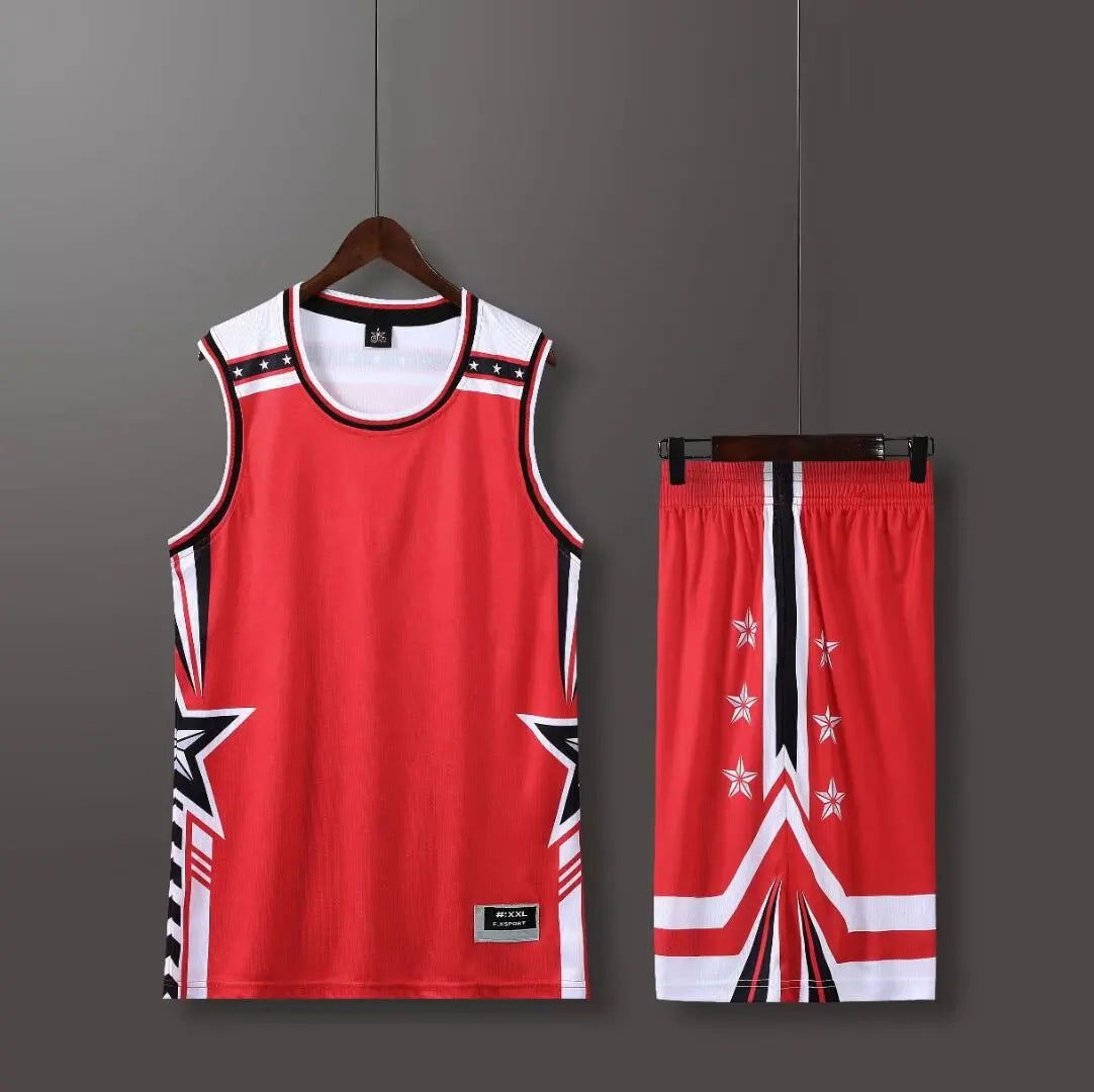 NEW 24 25  Men's sports kit Light Fans  Basketball Jerseys Men and kids game team Short sleeve uniform training Vest and shorts - Slobuy