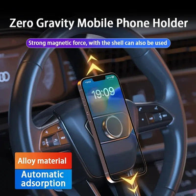 NEW Magnetic Car Phone Holder Mount Without Gravity Mobile Cell GPS Magnet Suction Support In Car Bracket Stand for All Phones - Slobuy