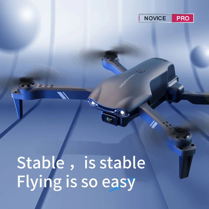 NEW V13 Mini Drone 4K HD Professional With 1080P Dual Camera 2.4G WIFi FPV Dron Foldable RC Quadcopter Gift Toy - Slobuy