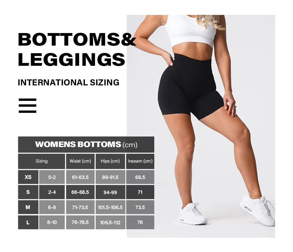 NVGTN Spandex Solid Seamless Shorts Women Soft Workout Tights Fitness Outfits Yoga Pants Gym Wear - Slobuy