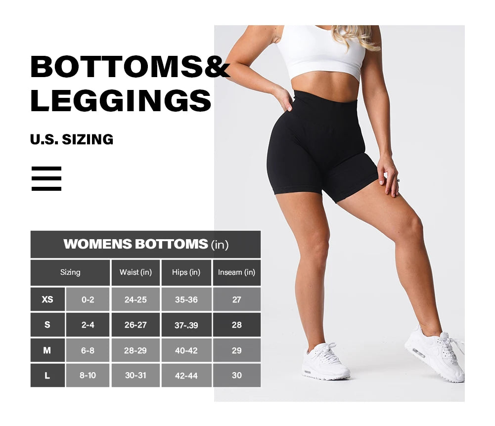 NVGTN Spandex Solid Seamless Shorts Women Soft Workout Tights Fitness Outfits Yoga Pants Gym Wear - Slobuy