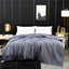 Natural Mulberry Silk Duvet Cover Solid Color Quilt Cover Single Double King Size Comforter Cover - Slobuy