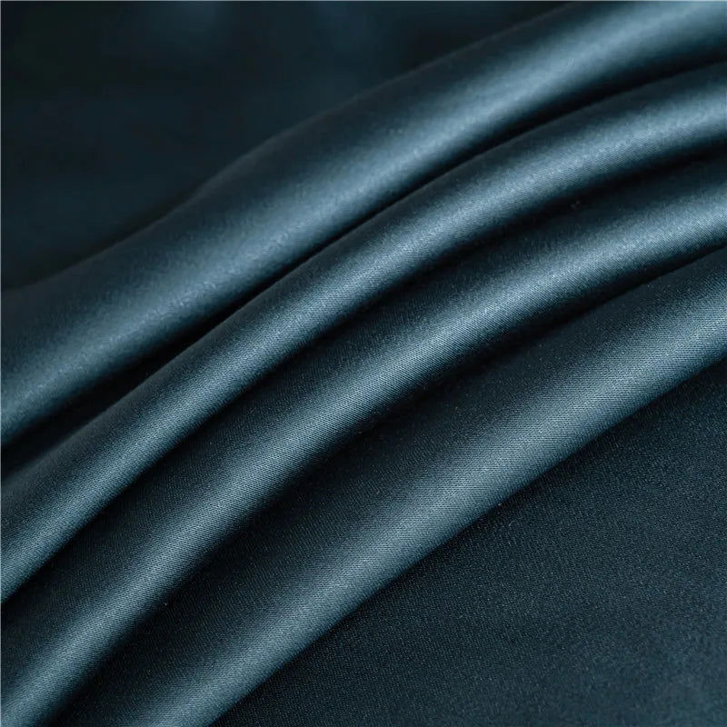 Natural Mulberry Silk Duvet Cover Solid Color Quilt Cover Single Double King Size Comforter Cover - Slobuy