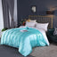 Natural Mulberry Silky Blending Duvet Cover Queen Soft Smooth Quilt Cover Luxury Satin Home King Size Blanket Comforter Covers - Slobuy