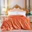 Natural Mulberry Silky Blending Duvet Cover Queen Soft Smooth Quilt Cover Luxury Satin Home King Size Blanket Comforter Covers - Slobuy