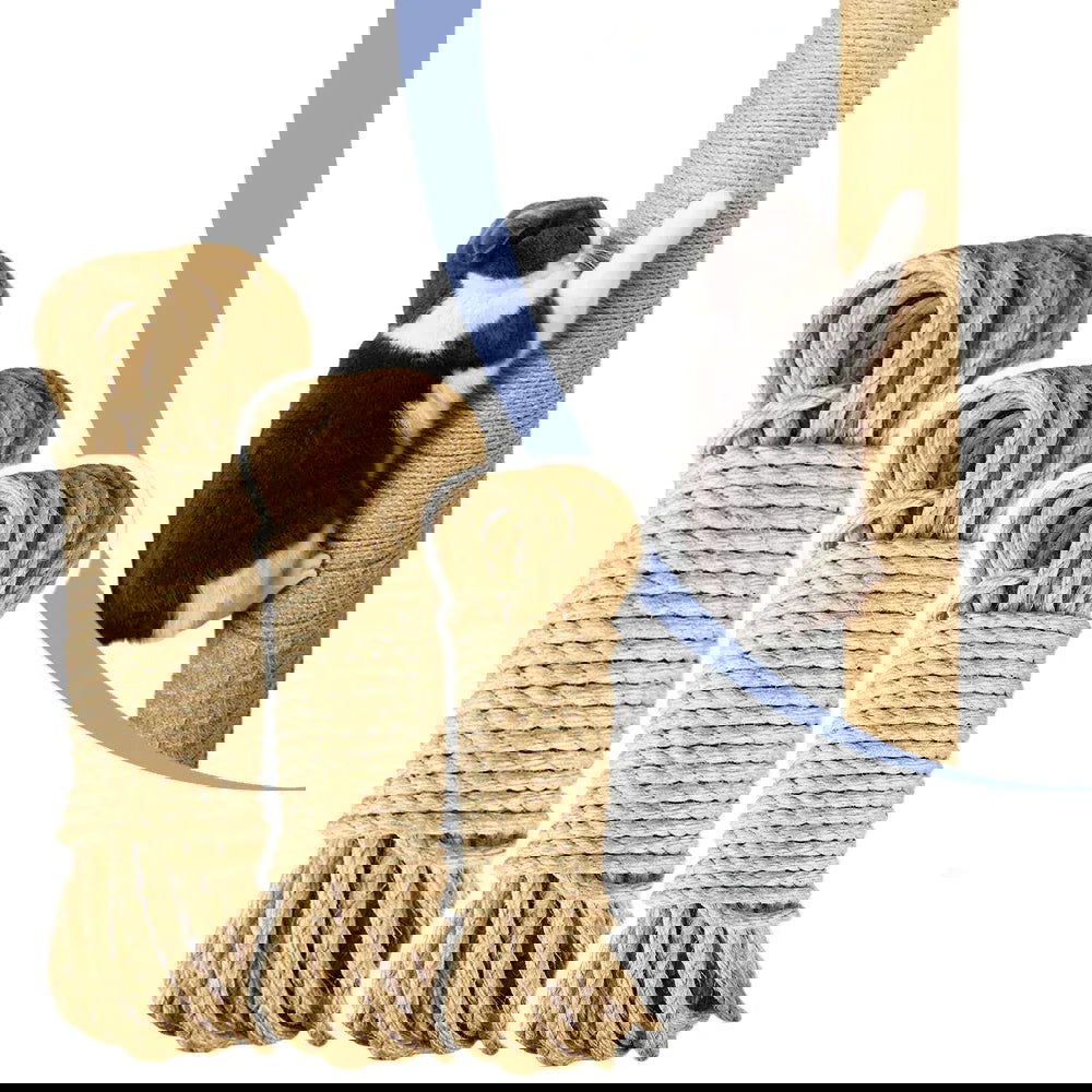 Natural Sisal Rope Cat Scratcher Rope Tree Scratching DIY Toy Paw Claw Furniture Protector Scratching Post Cat Accessories - Slobuy