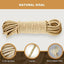 Natural Sisal Rope Cat Scratcher Rope Tree Scratching DIY Toy Paw Claw Furniture Protector Scratching Post Cat Accessories - Slobuy