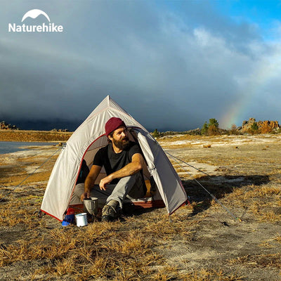 Naturehike 2 Person Camping Tent Ultralight Waterproof Nylon Trekking Tents Hiking Backpacking Shelter Tent Outdoor Travel Tent - Slobuy