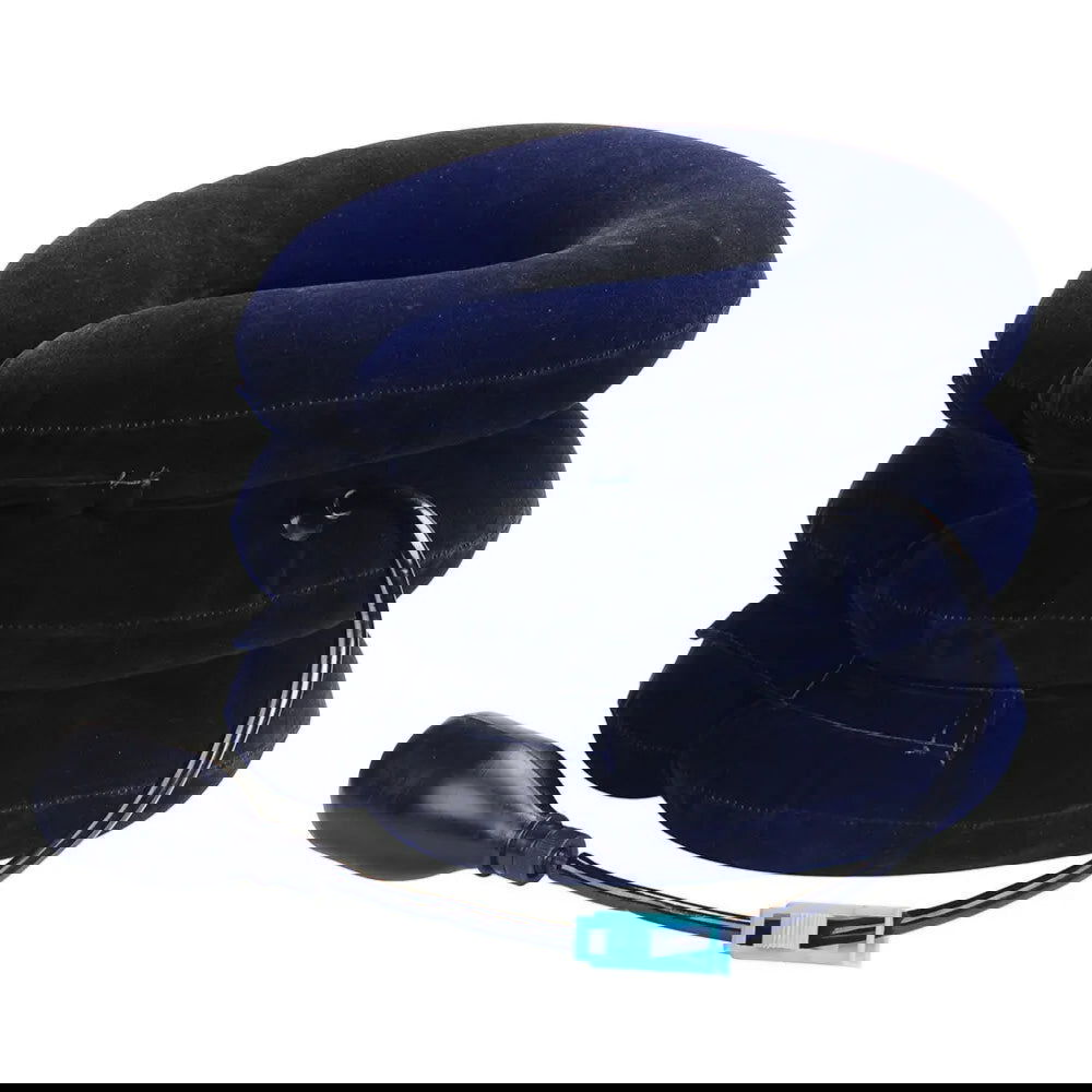 Neck Support Cushion Inflatable Air Cervical Neck Traction Device Body Relaxing Tractor Support Massage NECK Pillow - Slobuy