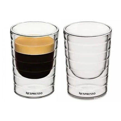 Nespresso Coffee Mug Heat Resistant Double Wall Tea Glass Cup Beer Coffee Handmade Creative Cold Beverage Transparent Drinkware - Slobuy