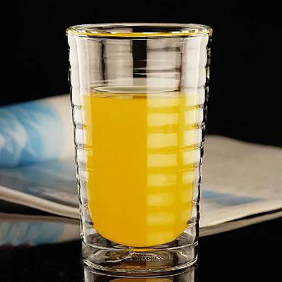 Nespresso Coffee Mug Heat Resistant Double Wall Tea Glass Cup Beer Coffee Handmade Creative Cold Beverage Transparent Drinkware - Slobuy