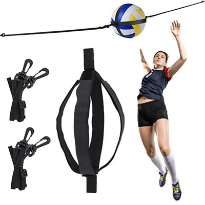New 1pcs Practical Assistant Wear-resistant Flexible Volleyball Practice Trainer for Exercise Volleyball Trainer Volleyball Belt - Slobuy
