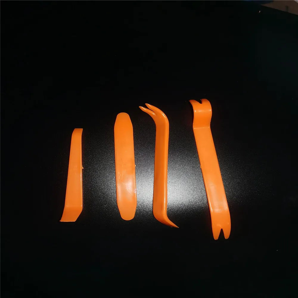 New 4pcs Auto Car Radio Panel Door Clip Trim Dash For Volkswagen VW POLO cc Tiguan Passat B5 B6 B7 Golf MK6 Jetta MK5 MK6 - Slobuy