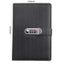 New A5 retro password book with Lock Diary Book Student Notebook Notebook sub-password Lock Notebook - Slobuy