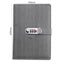 New A5 retro password book with Lock Diary Book Student Notebook Notebook sub-password Lock Notebook - Slobuy