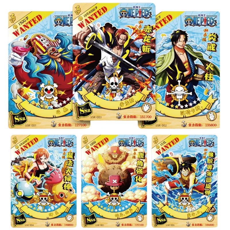 New Anime One Piece Cards Nami Luffy SR SSR Collection Card Rare Trading Battle Box Card Game Collectibles Kid's Gift Toy - Slobuy
