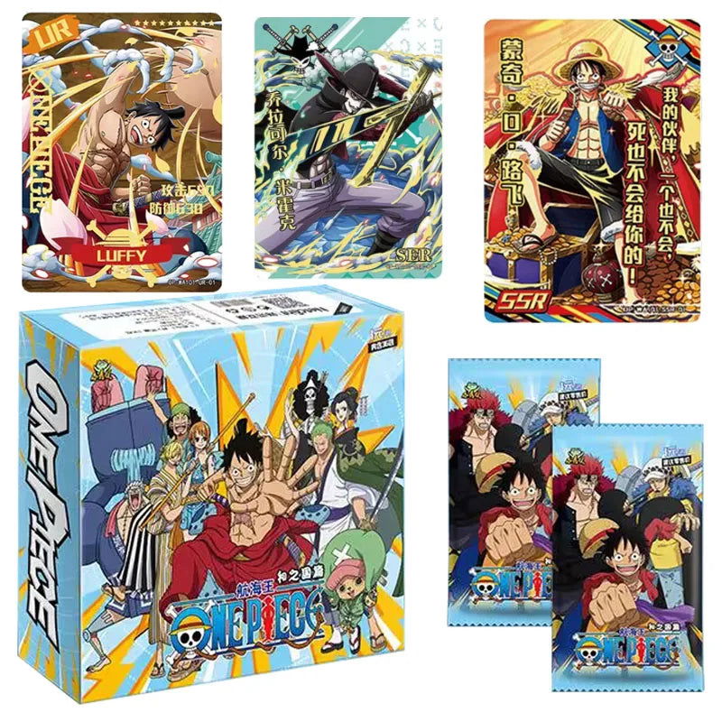 New Anime One Piece Cards Nami Luffy SR SSR Collection Card Rare Trading Battle Box Card Game Collectibles Kid's Gift Toy - Slobuy