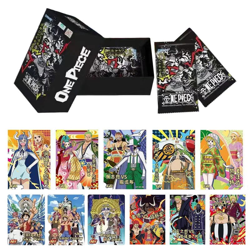 New Anime One Piece Cards Nami Luffy SR SSR Collection Card Rare Trading Battle Box Card Game Collectibles Kid's Gift Toy - Slobuy
