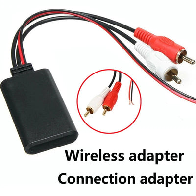 New Car Universal Wireless Module Music Adapter Rca Aux Audio Cable Stereo 2rca Wireless Auto Parts Music Player Convenient - Slobuy