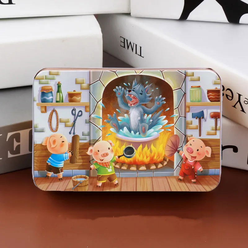 New Children 60 Pieces Wooden Puzzle Kids Cartoon Animal Vehicle Wood Toy Jigsaw Baby Early Educational For Christmas Gift Toys - Slobuy
