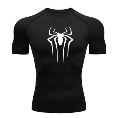 New Compression Shirt Men Fitness Gym Super Hero Sport Running T-Shirt Rashgard Tops Tee Quick Dry Short Sleeve T-Shirt For Men - Slobuy