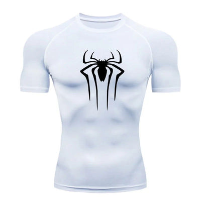New Compression Shirt Men Fitness Gym Super Hero Sport Running T-Shirt Rashgard Tops Tee Quick Dry Short Sleeve T-Shirt For Men - Slobuy
