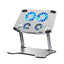 New Cooling Tablet Stand Adjustable Aluminum Notebook Computer Stand Accessories Portable Laptop Holder For Macbook Pro IPad - Slobuy