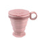 New Folding Coffee Cup Portable Outdoor Folding Water Cup Travel Carrying Cup with Lid Mouthwash Cup - Slobuy