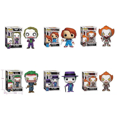 New Funko Pop Suicide Squad Harley Quinn Joker Vinyl Action Figure Collectible Model Toys for Children Birthday Gift - Slobuy