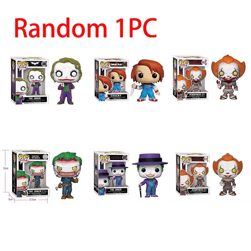 New Funko Pop Suicide Squad Harley Quinn Joker Vinyl Action Figure Collectible Model Toys for Children Birthday Gift - Slobuy