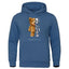 New Funny Teddy Bear Robot Hoodie Robotic Bear Clothing Casual Hooded Men Fashion Sweatshirts Fleece Oversized Loose Streetwear - Slobuy