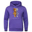 New Funny Teddy Bear Robot Hoodie Robotic Bear Clothing Casual Hooded Men Fashion Sweatshirts Fleece Oversized Loose Streetwear - Slobuy