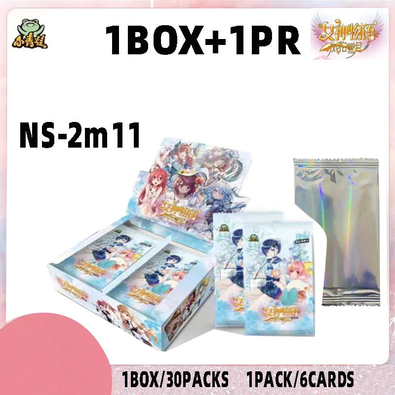 New Goddess Story Collection Cards Full Set  Booster Box Anime Girl Tcg Game Card Child Kids Table Toys For Family Birthday Gift - Slobuy