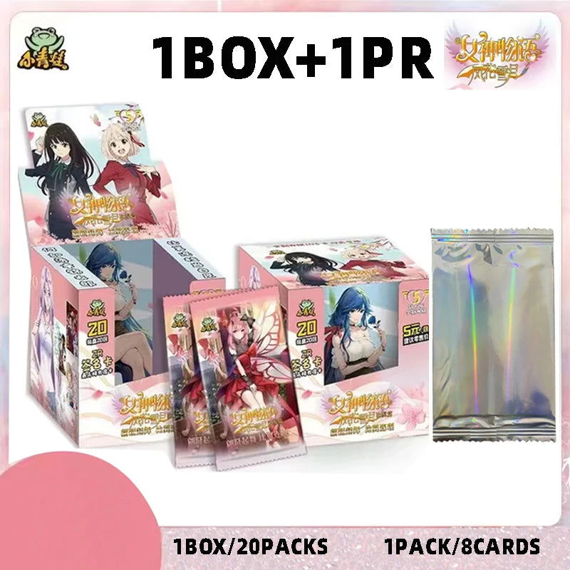 New Goddess Story Collection Cards Full Set  Booster Box Anime Girl Tcg Game Card Child Kids Table Toys For Family Birthday Gift - Slobuy