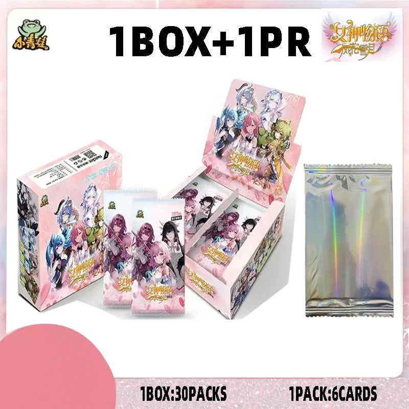 New Goddess Story Collection Cards Full Set  Booster Box Anime Girl Tcg Game Card Child Kids Table Toys For Family Birthday Gift - Slobuy