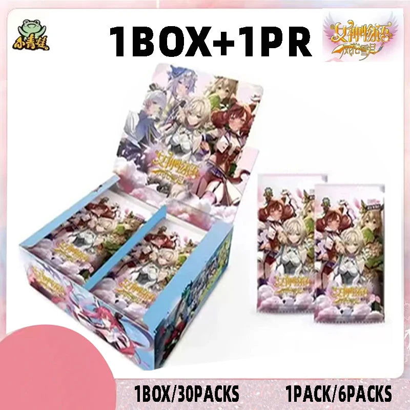 New Goddess Story Collection Cards Full Set  Booster Box Anime Girl Tcg Game Card Child Kids Table Toys For Family Birthday Gift - Slobuy