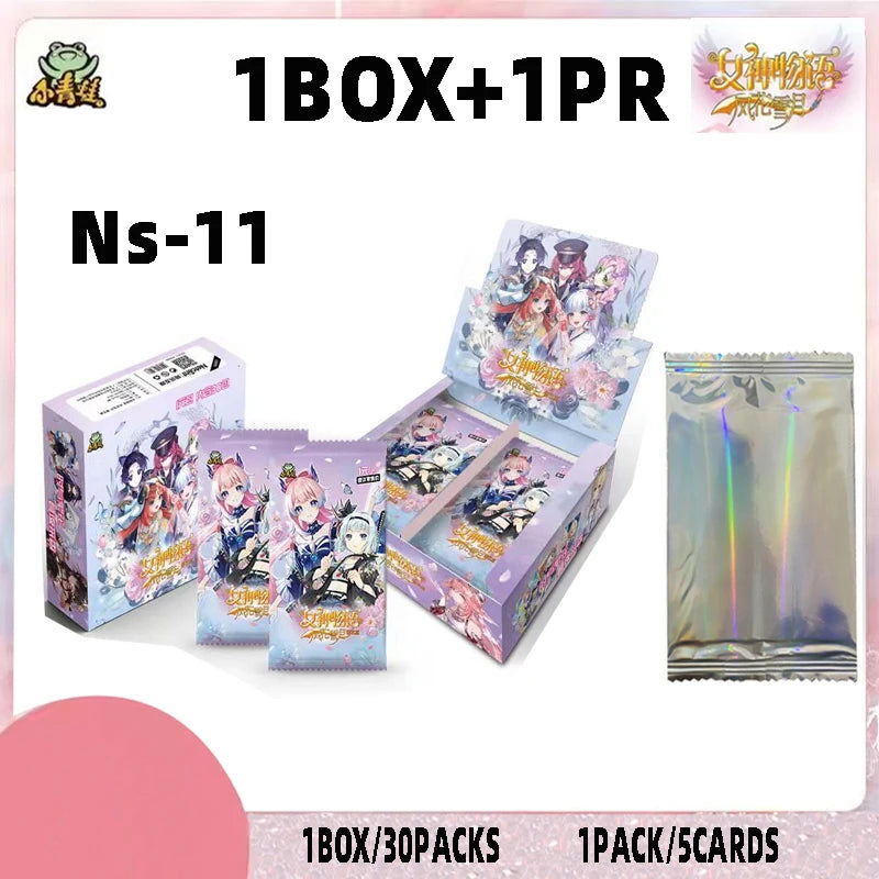 New Goddess Story Collection Cards Full Set  Booster Box Anime Girl Tcg Game Card Child Kids Table Toys For Family Birthday Gift - Slobuy