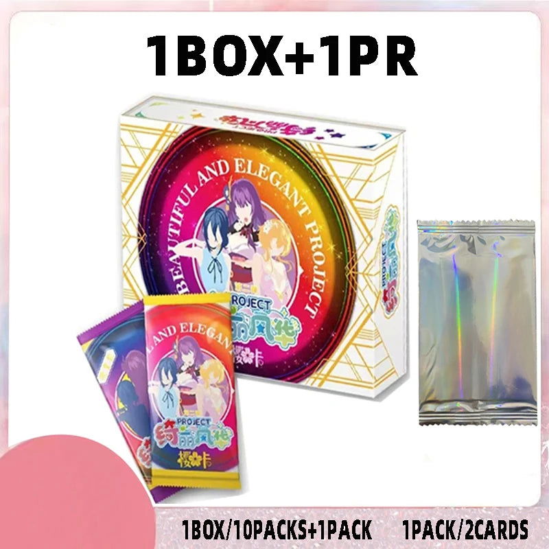 New Goddess Story Collection Cards Full Set  Booster Box Anime Girl Tcg Game Card Child Kids Table Toys For Family Birthday Gift - Slobuy