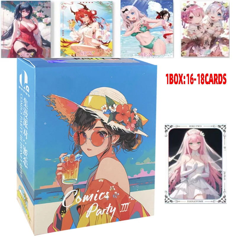 New Goddess Story Collection Cards Full Set  Booster Box Anime Girl Tcg Game Card Child Kids Table Toys For Family Birthday Gift - Slobuy