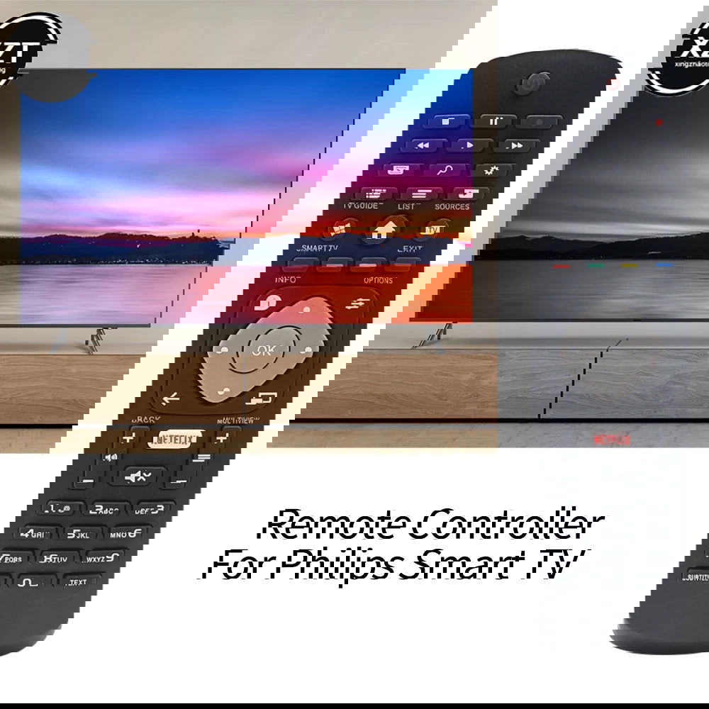 New Intelligent TV Controller for Philips HOF16H303GPD24 398GR08B Universal TV Remote Control Philips TV Accessories NETFLIX - Slobuy