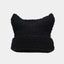 New Japanese Streetwear Harajuku Beanie Little Devil Striped Knitted Hat Women Girls Autumn Winter Cute Cat Ears Cap - Slobuy