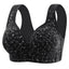 New Large-sized Pregnant Women's Breastfeeding Bra Comfortable Traceless Front Buckle Fixed Cup Thin Vest Style Underwear - Slobuy
